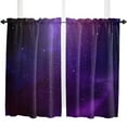 thumbnail image 4 of Purple Galaxy Planet Curtains For Living Room Bedroom Window Treatment Home Decoration Drapes Kitchen Curtain, 4 of 6