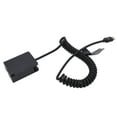 thumbnail image 4 of Adaptador de batería ficticia DMWDCC8 tipo C con decodificación completa y cable de resorte flexible para cámara G5, 4 of 14
