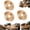 3pcs*Inclined Surface, variant on Angle Grinder Polishing Pad,Heavy-Duty Wood Carving Shaping Disc Set for Angle Grinder 4" & 4 1/2 Inch,Woodworking Attachment Buffing Wheels (Mix)