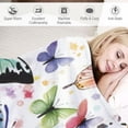 thumbnail image 3 of ONETECH  Butterfly Throw Blanket Smooth Lightweight Soft Print Blanket for Travelling Camping Gift Kid Adult, 3 of 6