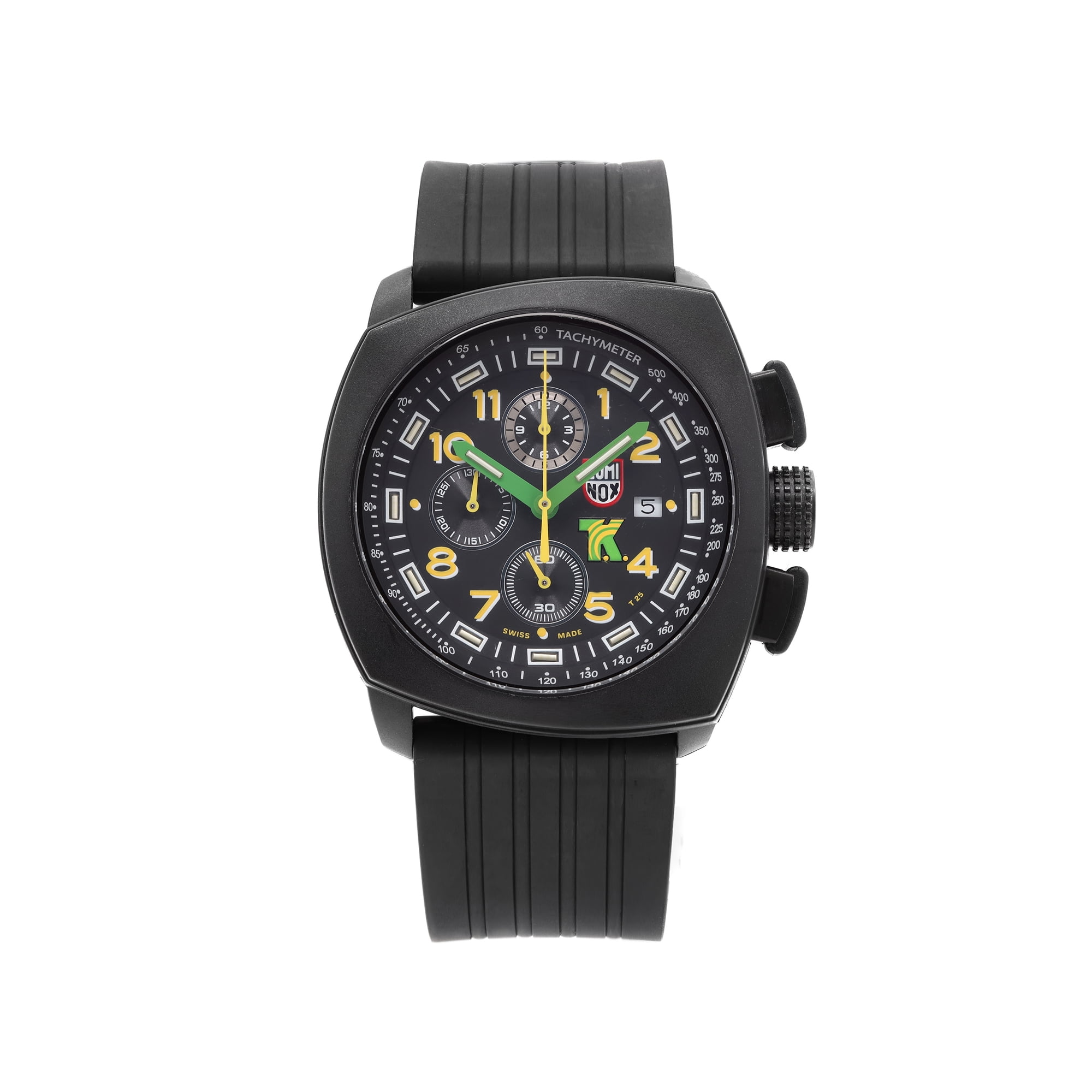 New Luminox Tony Kanaan Chronograph 44mm Steel Black Mens Quartz Watch XL.1101
