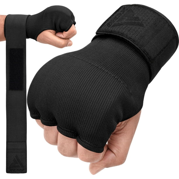Guantes interiores de boxeo RDX Quick Wraps con correa de muñeca XL de 100 cm