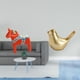thumbnail image 2 of Figura Coleccionable De Caballo De Dala Sueco Y Pájaros Dorados, Ideal Para La Decoración Moderna Del Hogar: Estantería, Armario, Repisa De La Chimenea, Sala De Estar., 2 of 8