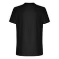 thumbnail image 5 of Stamzod Summer T Shirts for Man Fashion Letter Printed Round Neck Oversized Shirt Men Streetwear Casual Short Sleeve Workout Shirts for Men Black XXL, 5 of 5