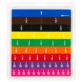 thumbnail image 1 of Eai Education Tuiles de Fraction avec Plateau : Numérotées - Ensemble de 51, 1 of 5