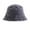 Black, variant on Unisex Double Side Wear Reversible Bucket Hat, Twill Canvas Sun Fishing Fashion Cap - Sun Hats for Women Khaki