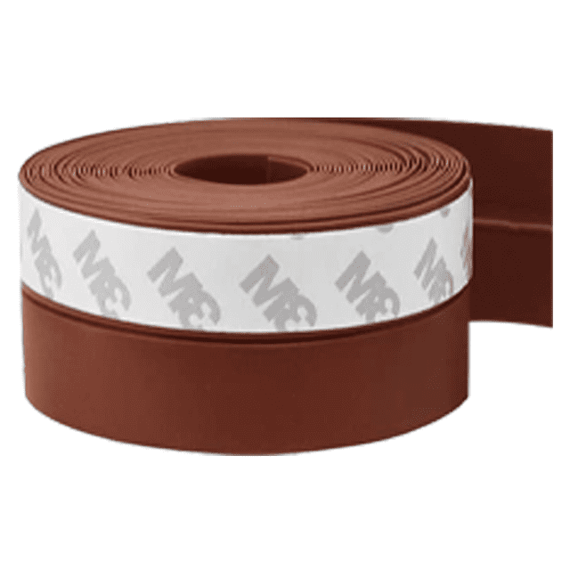 Burlete de silicona de 3 metros para puerta, tira de sellado para puerta, ventana, (ancho 25mm,35mm,45mm)