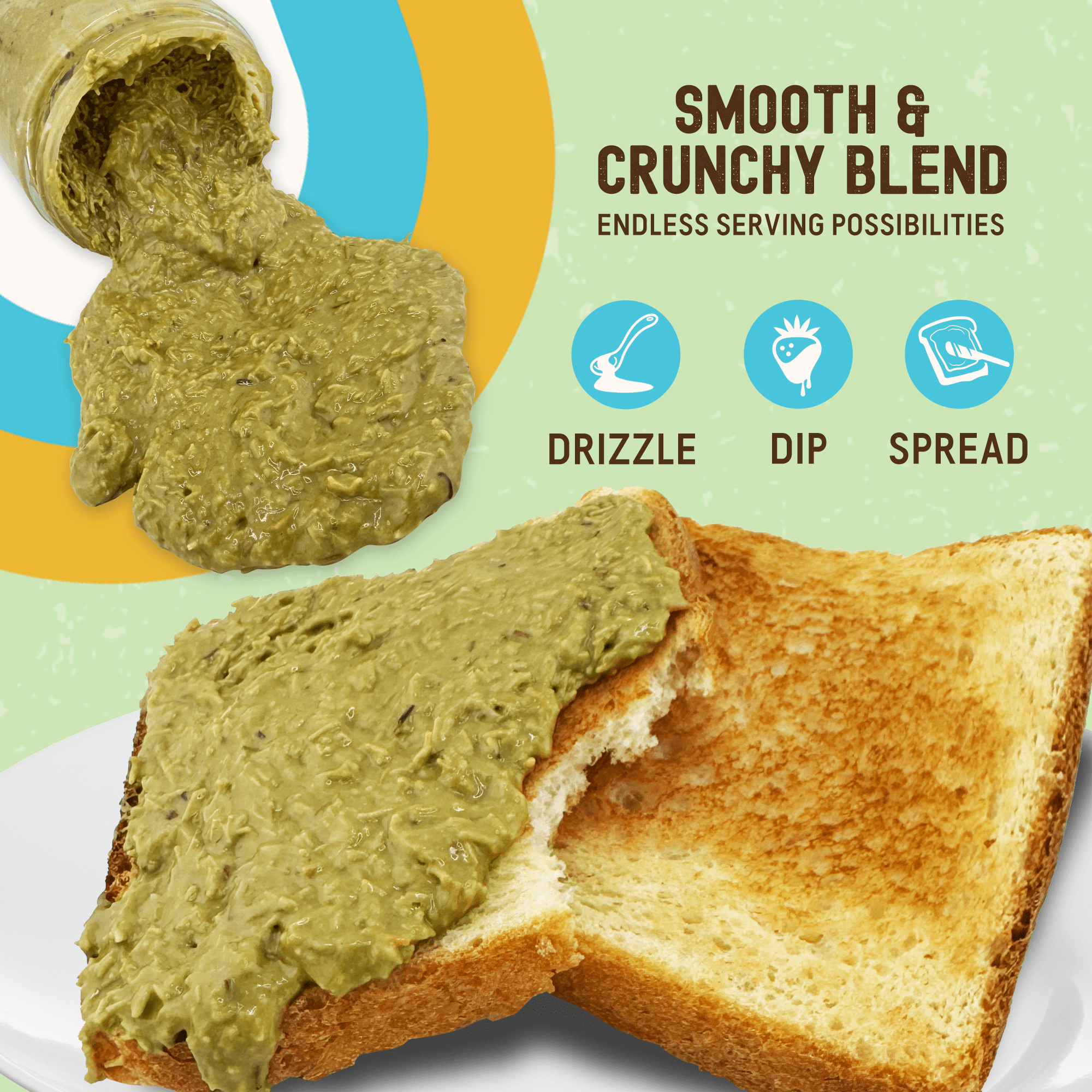 Moosh Dubai Chocolate Bar Filling – Viral Pistachio & Kataifi Spread for Desserts, Toast, and Candy Making (12 oz)
