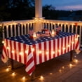 thumbnail image 6 of Disposable Party Supplies, Independence Day Decorations, Red White And Blue Patriotic Party Decor For Memorial Day And Veterans Day, Plastic Tableware, 6 of 6
