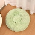 thumbnail image 4 of tasrioml Calming Dog Bed Anti-Anxiety Donut Round Pet Bed Fluffy Faux Fur Cozy Cuddler Plush Puppy Cushion Bed for Small Medium Dogs Cats, 4 of 8
