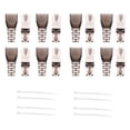 thumbnail image 1 of 8 Pcs Connecteurs Modulaires Sans Outils RJ45 Cat 7 Plug / Cat7 Plug 23/24AWG-Black, 1 of 10