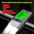 thumbnail image 3 of joycune Biker Speedometer,Bike Computer - Bike Biker Wireless Advanced Tool Computer With Led Wireless Computer Speed Safety Assurance Tool Speed Led Computer Biker Speed Biker Speed Safety Led And -, 3 of 7