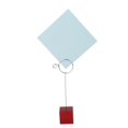 thumbnail image 2 of Cubo Rojo Clips Memo Foto Tarjeta Base De Fotos Titular Llavero Clip De Alambre De La Forma Zulema sostenedor de la nota, 2 of 5