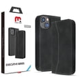 thumbnail image 2 of Funda Cartera MYBAT para iPhone 14 PLUS Negra Executive Wallet, 2 of 8