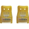 thumbnail image 4 of Tripp Lite by Eaton Cat6a 10G Snagless Molded UTP Ethernet Cable (RJ45 M/M), PoE, Yellow, 2 ft. (0.6 m), 4 of 4