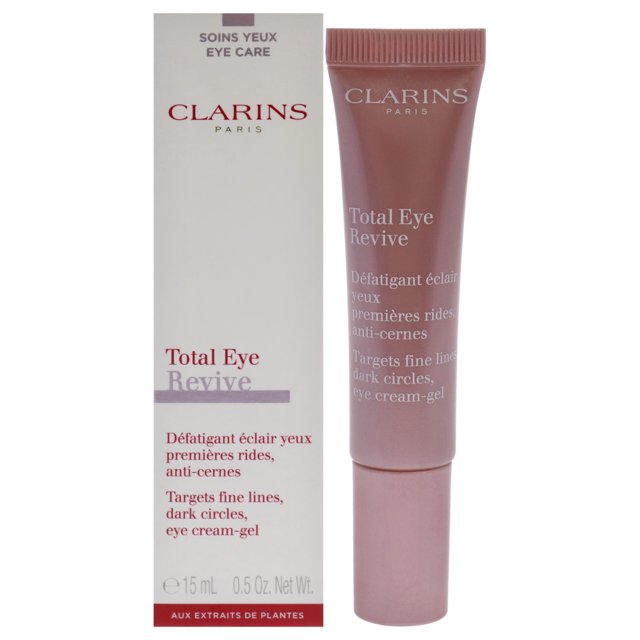 Crema en Gel Total Eye Revive Clarins para mujeres Gel 0.5 oz