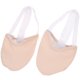 thumbnail image 3 of Zapatillas de baile elásticas de media suela para mujer, zapatillas de gimnasia rítmica, zapatillas antideslizantes para danza del vientre para adultos (color piel, L), 3 of 5