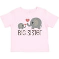 thumbnail image 3 of Inktastic Big Sister Elephant Girls Toddler T-Shirt, 3 of 5