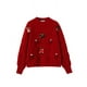 thumbnail image 5 of Suéter de punto navideño para mujer, moda Y2k, Harajuku, coreano, vintage, cuello redondo, manga larga, suéteres rojos, ropa de los años 2000, 2024, 5 of 5