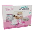 thumbnail image 2 of Kit De Bebé Recién Nacidos Evenflo Advanced, Pañales, toallitas, biberón y protectores de lactancia, 2 of 4