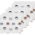 thumbnail image 3 of Coolnut Cute Arctic Animals Wash Cloth Set of 4, 12 x 12 Inch Cotton Baby Washcloths Highly Absorbent and Soft Feel Fingertip Towels Face Towels for Bathroom, Gym, Spa Washcloth Gift, 3 of 7