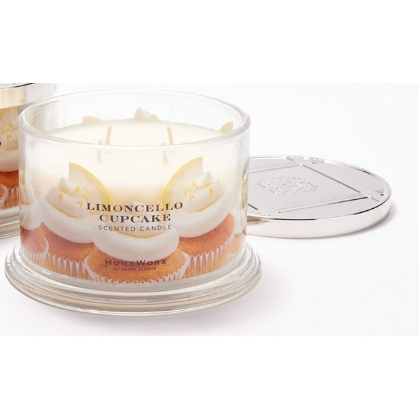 HomeWorx by Slatkin & Co. Limoncello Cupcake 18oz Candle