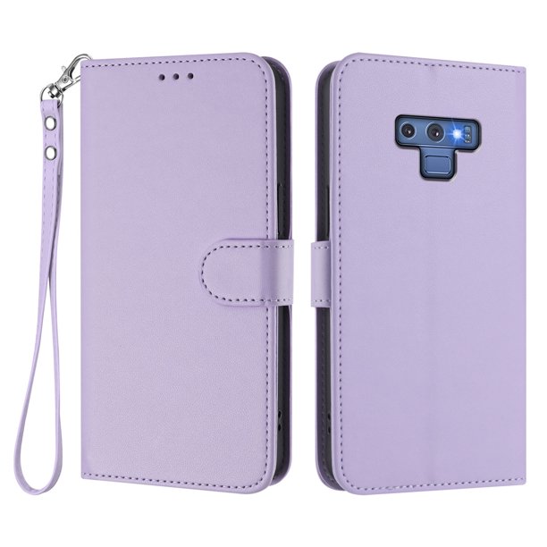 Funda Cartera GANGXUN para Samsung Galaxy Note 9 – Cierre Magnético, Protección RFID, Correa Desmontable, Compatible con Carga Inalámbrica