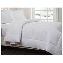 Drevy Circles Home White Down Alternative Comforter Cotton Top - Quilted – Healthy – King Size
