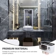 thumbnail image 3 of MasteelfCA 1 Set Toothbrush Rack Toothbrush cup Storage Rack for Home Bathroom (Black), 3 of 7