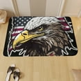thumbnail image 5 of Goattoy Clearance Sales!Patriotic Party Supplies Welcome Doormat Flags Door Mat with Slip Resistants Rubber Vintage Linen Floor Mat for 4th Of July Independence Day Indoor Outdoor Home, 5 of 8