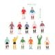 thumbnail image 4 of EeaseMX 1 juego/13 Uds. De micromodelo de jugador de fútbol, ​​figura de jugador de fútbol, ​​adorno, 4 of 6