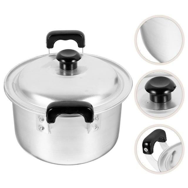 unbranded Olla De Cocina Multifuncional En Aluminio Para Ramen Con Asa Y Ajustada Para Uso