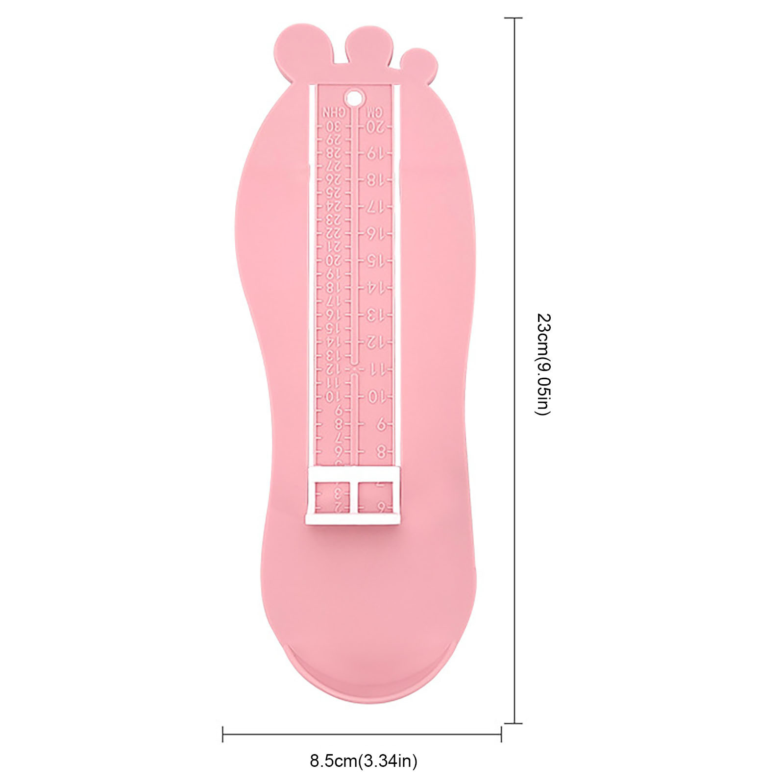 Children's Baby Feet Shoe Size Measuring Tool Baby Device Ruler Set ...