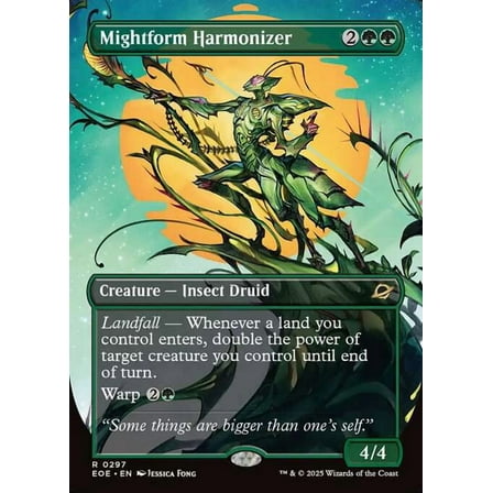 MtG Edge of Eternities Rare Mightform Harmonizer (Triumphant) #297