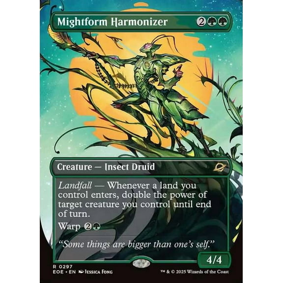 MtG Edge of Eternities Rare Mightform Harmonizer (Triumphant) #297