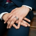 thumbnail image 3 of Birdeem Feng Shui Ring Anillo Mantra Wealth Protection Efficacious Rings for Men & Women, Ring, 3 of 9