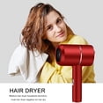 thumbnail image 1 of Secador de pelo de viento fuerte de iones negativos, soplador de pelo eléctrico M rojo Ndcxsfigh Libre de BPA, 1 of 5