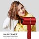 thumbnail image 1 of Secador de pelo de viento fuerte de iones negativos, soplador de pelo eléctrico M rojo Ndcxsfigh Libre de BPA, 1 of 5