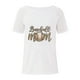 thumbnail image 3 of Blusa con estampado de cuello Rounk informal para mujer con estilo, camiseta de manga corta ahuecada, Tops de verano OAVQHLG3B Store  lin121212, 3 of 4