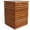 Modern, variant on Teak Garden Stool - Farmhouse End Table Barn Door Wooden Rustic Side Table/Patio Indoor Outdoor (Chevron), 15 in x 20 (D W H)
