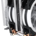 thumbnail image 2 of Sidaley Reemplazo para 775/1150/1151/1155/1156/1366/AMD RGB 4 pines 2 ventiladores CPU Cooler 6 Heatpipe Computer Part Juegos de teclado y mouse para computadora, 2 of 6
