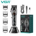 thumbnail image 1 of VGR Nuevo 9002 Peluquería Eléctrica De Alta Potencia base De Carga Salón De Afeitar Tijeras Eléctricas Profesionales V-9002 Gao Jinjia unisex, 1 of 1