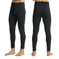 thumbnail image 3 of 2 Pack Thermal Underwear for Men, Thermal Pants for Men Fleece Lined Long Johns Bottoms Cold Weather Base Layer for Running Skiing, 3 of 7