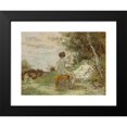 thumbnail image 2 of Ker Xavier Roussel 18x15 Black Modern Framed Museum Art Print Titled - Pastoral, 2 of 5