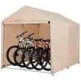 thumbnail image 1 of QinaQin Remise de Rangement pour Vélos Imperméable avec Protection UV, Garage Extérieur pour Vélos de 1 à 6, 1 of 7