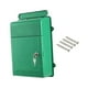 thumbnail image 4 of Buzón de correos montado en la pared Buzón para exterior de casa Caja de recolección de gran capacidad para Verde, 4 of 9