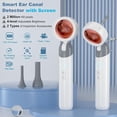 thumbnail image 2 of Wireless Ear Otoscope with 1080P HD Camera and 4 LED Lights 1.38inch IPS Display Ear Camera with Inspection Head, 2 of 9