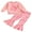 Pink, variant on Suealasg Toddler Baby Girls Valentines Day Clothes 6M 1T 2T 3T 4T 5T Long Sleeve Letter Print Sweatshirt + Heart Flare Pants Set 2pcs Kids Casual Spring Outfits