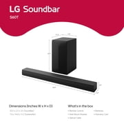 LG 3.1 Channel Sound Bar with Dolby Audio, S60T