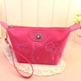 thumbnail image 1 of Sanrio Anime Makeup Bag kawaii HelloKitty Cartoon Y2K Girls Storage Bag Cartoon Kawaii Large Capacity Waterproof PU Handbag Gift tzw, 1 of 7
